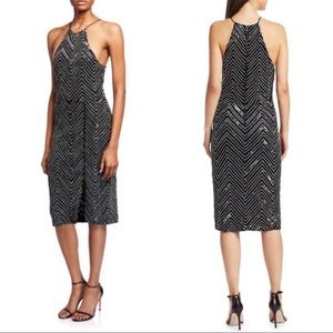 Alice + Olivia sequin and rhinestone dress